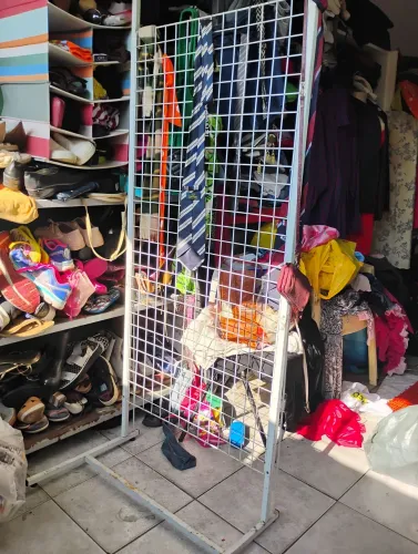 Expositor de pendurar roupas 