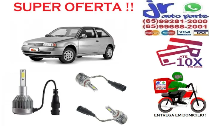 Ultra LED(Alta)Volkswagen Gol G2 6000K 12V 24V