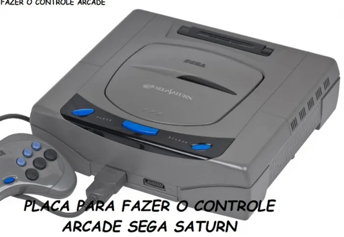 Placa para confecção de Controle Arcade - Sega Saturn
