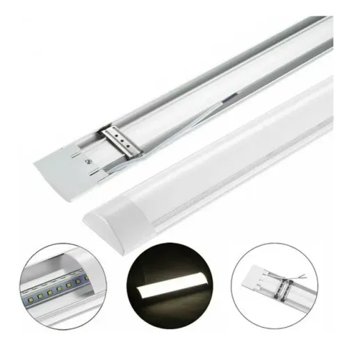 Luminária Flat Linear LED 40w 1,20cm 6500k