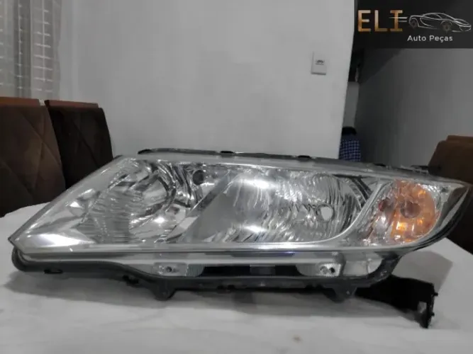 Farol Honda City 2014 2015 2016 2017 2018 LE Sem Detalhes Original