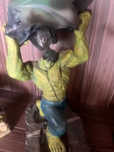 boneco hulk vs abominável kotobukyia fine art status super raro