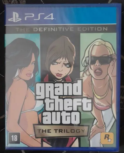 Gta Trilogy Ps4 Físico Original Seminovo