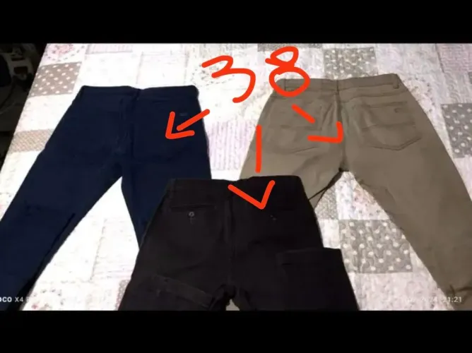 Calça masculina pacote fechado ou avulsa