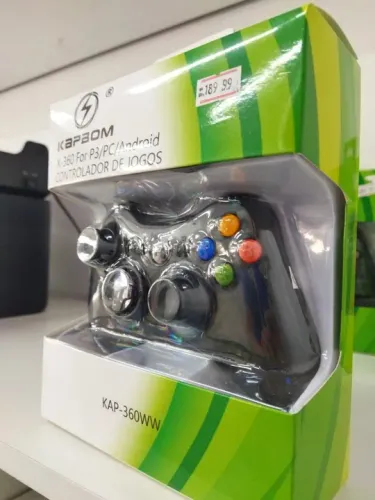 Controle Xbox 360 - Compatível com PS3, PC e Android