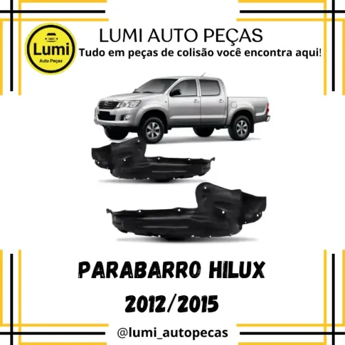 Parabarro Dianteiro Hilux 2012/2015 - NOVO