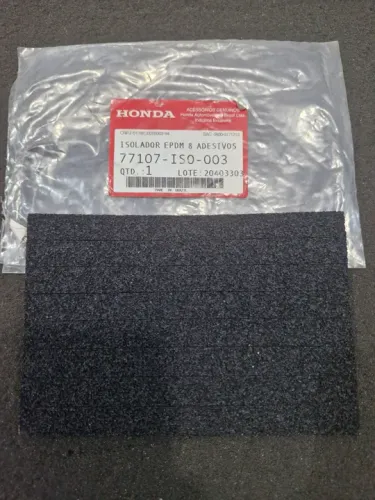 Isolador EPDM 8 Adesivos Honda 