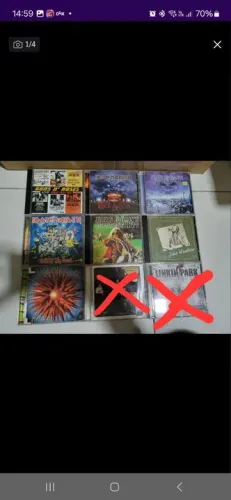 CDs Diversos de Pop e Rock (Preços na Descrição)