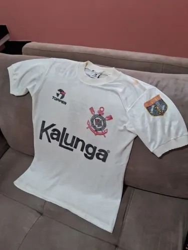 Raridade Camisa Corinthians 1988 Kalunga Topper