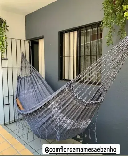 Rede De Dormir Ideal Pra Espaço Pequeno -Entrega Grátis