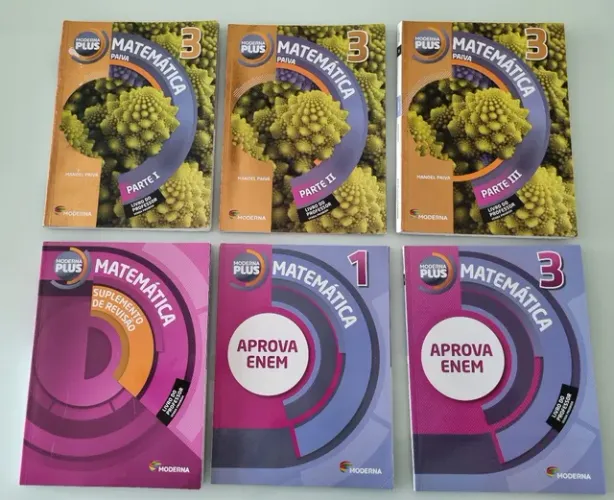 Livro de Matemática ensino médio vol 3 kit completo