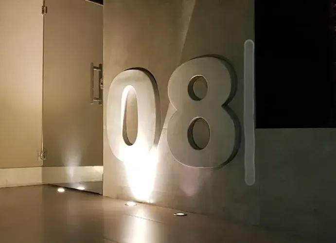 Números e Letras gigantes em concreto (Fabricamos tamanhos variados)