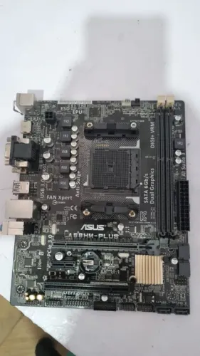 Placa mãe Asus com defeito