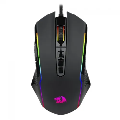 Mouse Gamer Redragon Ranger Basic RGB Black 4000 DPI PAW3104 9 Botões M910-K - WZetta