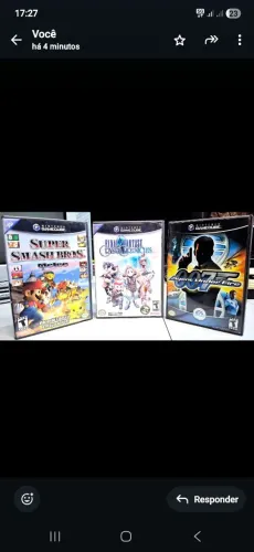Jogos ORIGINAIS do Nintendo Game Cube originais bem conservados e completos