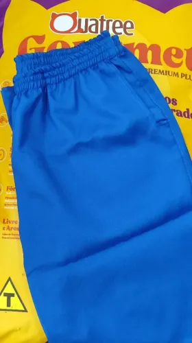 Pijama scrub azul caneta veste 40/42 uniforme hospitalar 