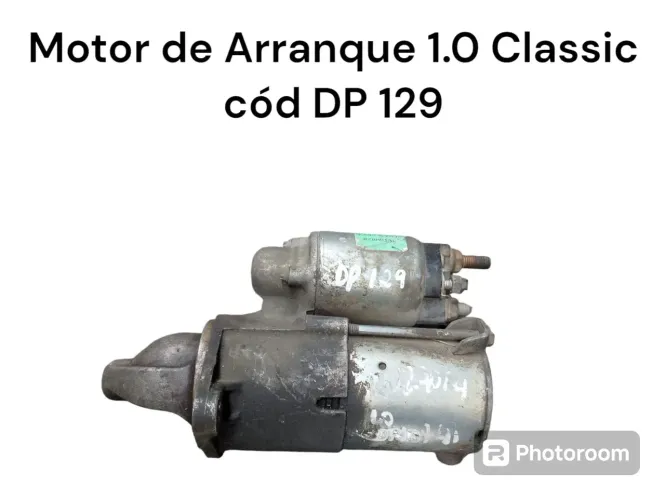 Motor de Arranque 1.0 Classic - Cód DP 129