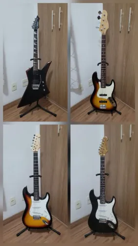 Guitarras e baixo leia a descrição só venda 
