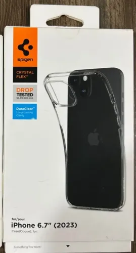 Capa para iPhone 15 Plus Spigen Nova<br><br>? Nova sem uso<br><br>? Apenas R$ 40,00