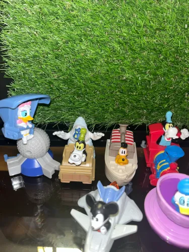 7 Walt Disney World Mc Donalds 2023 Mickey Coleção Completa
