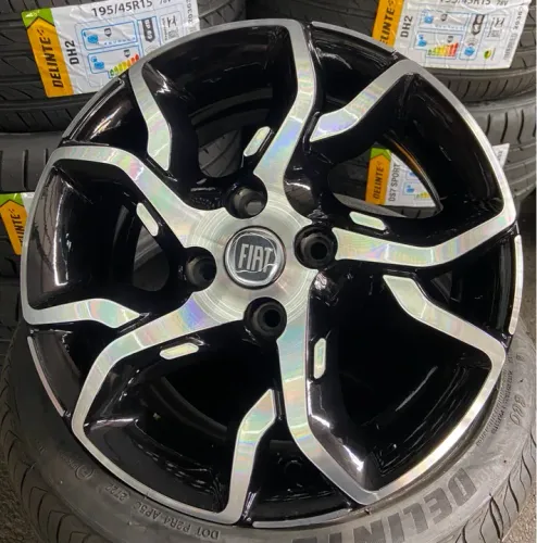 Rodas Fiat Aro 15 tala 6 furacão 4x98