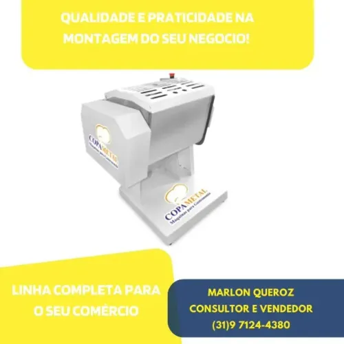Amassadeira Semi Rápida 15 KG CopaMetal Bivolt