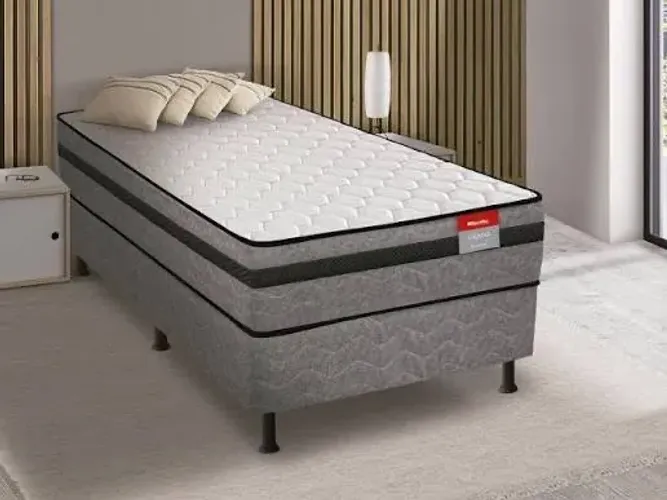 Cama box solteiro c/ colchão acoplado promoção de black friday!!