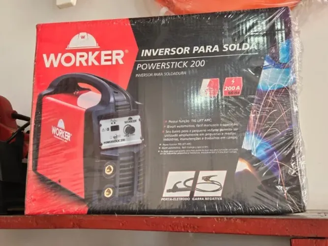 Inversor Solda Powerstick 200A Bivolt - Worker