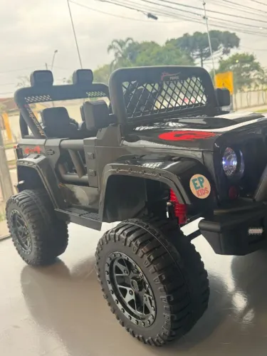 Carrinho Jeep Elétrico Infantil Controle Remoto 12v.