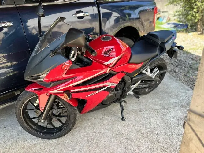 CBR 500 R VERMELHA 