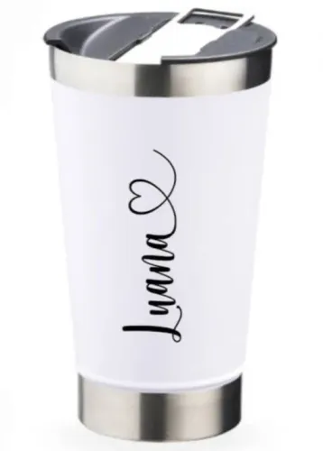 Kit 5 Copos Térmicos Cerveja Personalizados 