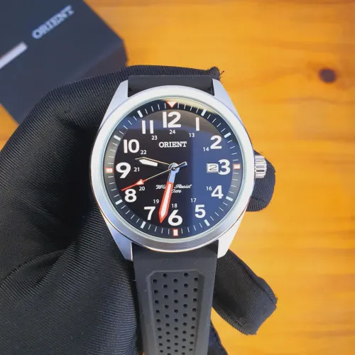 Relógio Orient Field 42mm borracha