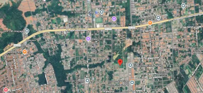 Vendo terreno Village Araçagi 8 lotes de 20x40 juntos totalizando 6400m²