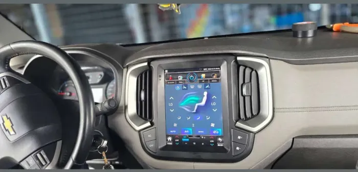 Central Multimídia Android para Chevrolet S10