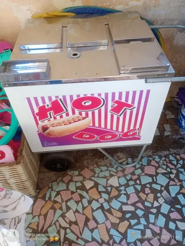 Carrinho de hot dog