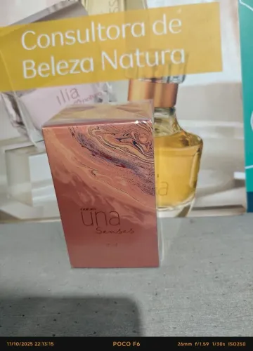 Deo Parfum Feminino Natura Una Senses