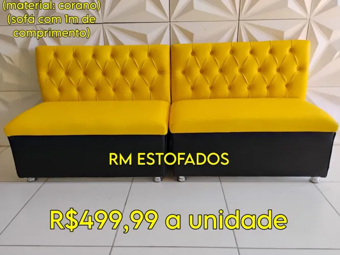 Sofá para açaíteria e sorveteria! Na compra de duas ou mais unidade tem desconto