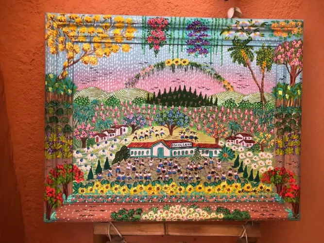 Telas de Raquel gallena medida 50x40