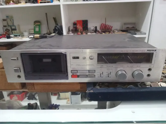 ? Stereo Cassette Tape Deck Polyvox CP-650D - Vintage ?