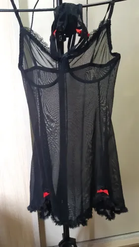 Camisola tule sexy
