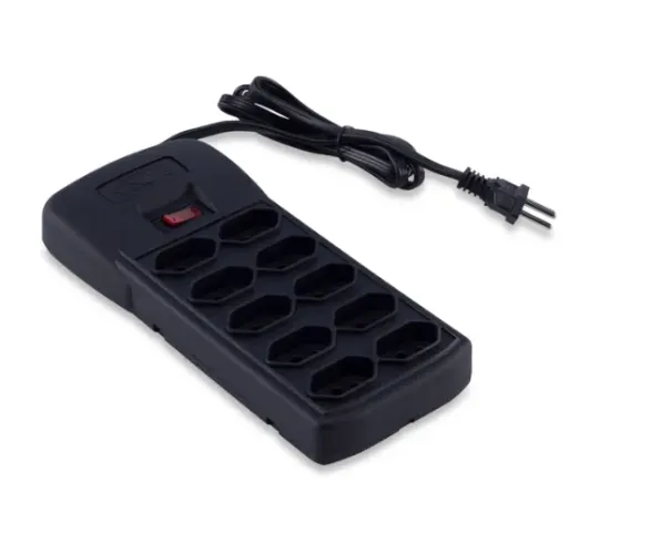 Filtro De Linha C/10 Tomadas Dijuntores 673 Biv Pt Forceline