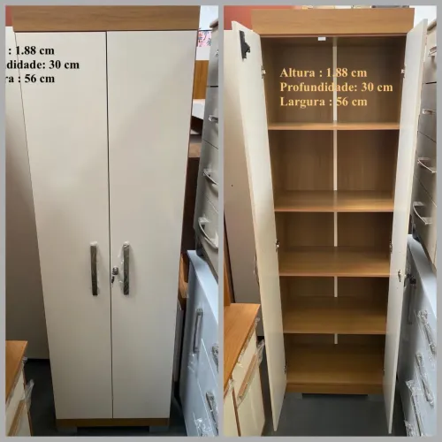 Multiuso com chave - 2 portas 