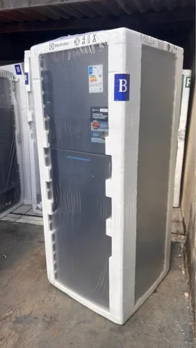 Geladeira Electrolux Nova Lacrada 431 litros inox autosenser
