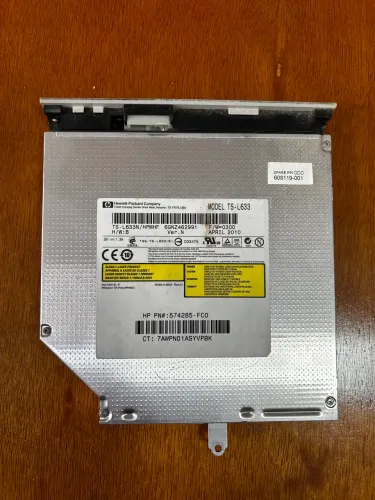 Gravador Drive Dvd Note Hp G42 214br 220br 212br 430br (Usado)
