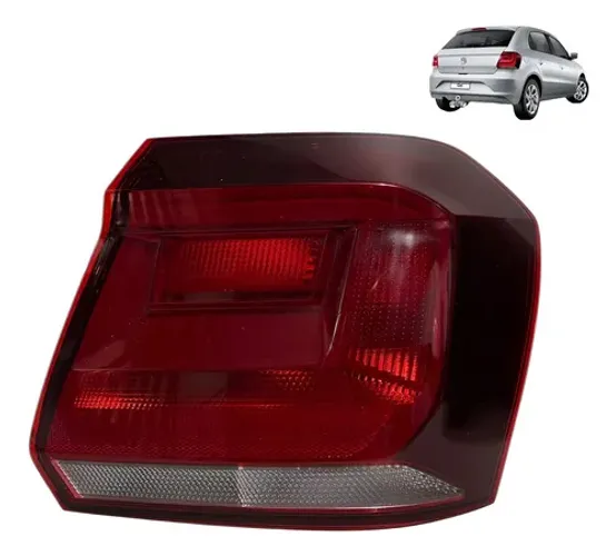 Lanterna Gol Track G7 G8 Borda Fumê Direita Original - Direito/passageiro - Vermelho