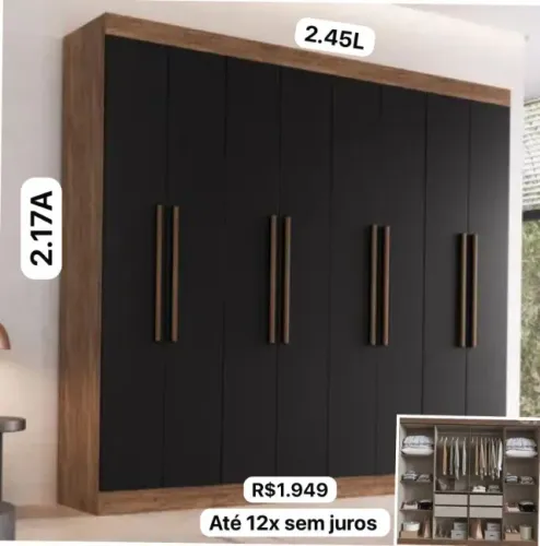 Guarda roupa de casal fazemos entrega