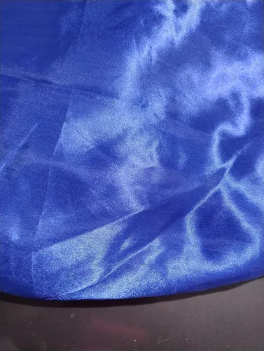 Toalha de banquete de cetim cor azul Royal 