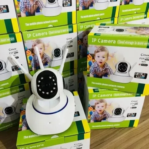 Câmera Ip Wifi 3 antenas Visão Noturna FullHd App Yoosee Revenda e Varejo