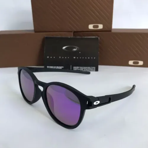 Óculos Oakley Latch Round Violeta Lentes Polarizadas