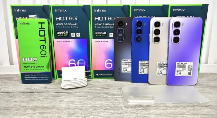 Infinix Hot 60i 256/08-Novo Entregamos Grátis Lacrado Garantia 